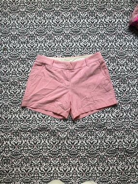 J. Crew Light Pink Cotton Chino Bermuda Shorts